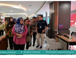 DPMPTSP Makassar Terima Kunjungan Studi Lapangan Program Transformasi Kapasitas Lurah 2025