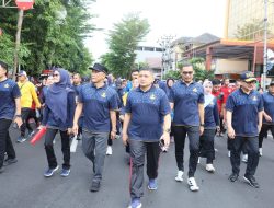Puluhan Ribu Warga Makassar Rayakan HUT Kota Penuh Kegembiraan dengan Jalan Sehat