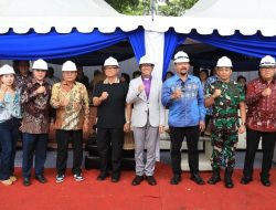 Kepala DPMPTSP Makassar Wakili Wali Kota pada Peletakan Batu Pertama PT Panca Jaya Setia