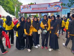 Kepala SDI Sambung Jawa 1 Bersama Guru dan Tendik Ikut Meriahkan Jalan Sehat HUT ke-418 Kota Makassar