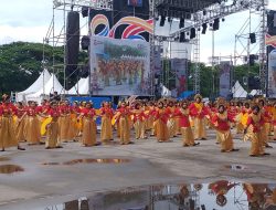 Tari Kolosal HUT ke-418 Makassar: Siswa SMPN 18 Tampilkan Budaya dengan Penuh Kebanggaan