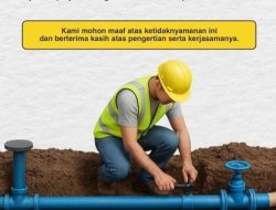 Tiga Pekan Pengerjaan Pipa Distribusi, PDAM Makassar Imbau Warga Gunakan Jalur Alternatif