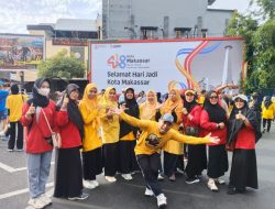 SD Negeri Tabaringan 5 Ikut Meriahkan Jalan Sehat HUT ke-418 Kota Makassar