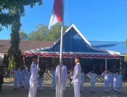 SMPN 14 Makassar Gelar Upacara Hari Kesaktian Pancasila dengan Khidmat