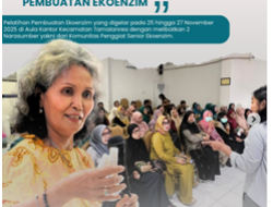 Kecamatan Tamalanrea Gelar Pelatihan Pembuatan Ekoenzim untuk Dorong Pengelolaan Sampah Ramah Lingkungan