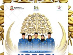 Disperkim Makassar Peringati HUT ke-54 KORPRI, Perkuat Komitmen Wujudkan Indonesia Maju