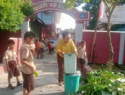 SDN KIP Maccini Gelar Kerja Bakti, Wujudkan Lingkungan Sekolah Bersih dan Asri
