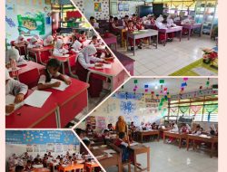 Pelaksanaan Ujian Sumatif Akhir Semester Warnai Aktivitas Belajar di SDI Nipa-Nipa Makassar