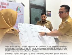 Camat Rappocini Pantau Langsung Pemilihan Ketua RW di Seluruh Kelurahan