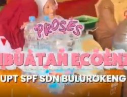 SDN Bulurokeng Makassar Dukung Pengelolaan Sampah Organik Melalui Pembuatan Eko Enzim