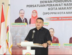 Munafri Resmikan Sekretariat PPNI, Soroti Peran Strategis Perawat dalam Pelayanan Publik