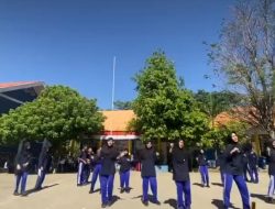 Tingkatkan Kedisiplinan, Siswa SMPN 36 Makassar Rutin Laksanakan Gladi Bersih