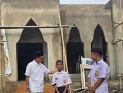 Progres Pembangunan Mushola Nurul Ilmi SMPN 18 Makassar Terus Berjalan Positif