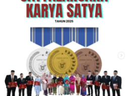 21 ASN Kecamatan Tallo Terima Penghargaan Satyalancana Karya Satya Tahun 2025