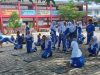 SMPN 46 Makassar Gelar Senam Kebugaran untuk Tingkatkan Kesehatan dan Disiplin Siswa