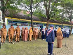 Semangat Baru Semester II: SMPN 54 Makassar Awali Sekolah dengan Upacara dan Apresiasi Prestasi Nasional