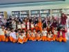 Tanamkan Literasi Sejak Dini, Puluhan Siswa SDI Layang Bertingkat Kunjungi Perpustakaan Provinsi