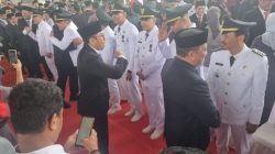 Kadispar Makassar Hadiri Pelantikan 109 Pejabat, 13 Di antaranya Camat Baru