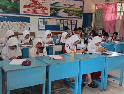 Uji Kompetensi TKA Hari Pertama di UPT SPF SDI Kassi Makassar Berlangsung Tertib