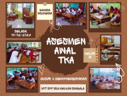 Asesmen Awal TKA Berlangsung Jujur dan Menggembirakan di SDN Maccini Sombala Makassar