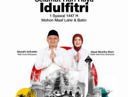 Pesan Lebaran dari Balai Kota: Munafri–Aliyah Ajak Warga Makassar Perkuat Persatuan