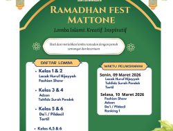 Semarakkan Bulan Suci, SD Negeri Mattoanging 1 Makassar Gelar “RAMADHAN FEST MATTONE”
