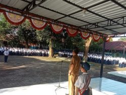 Terapkan Aturan Baru, Upacara Bendera di SMPN 25 Makassar Diisi Ikrar Pelajar Pancasila dan Lagu “Rukun Sama Teman”