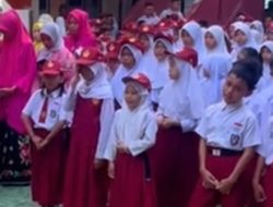 Upacara Penuh Makna: Langkah Nyata Penguatan Profil Pelajar Pancasila di SDN Tanggul Patompo 1
