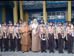 SMPN 22 Makassar Gelar Kegiatan Pramuka untuk Bentuk Karakter Siswa