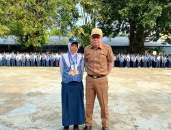 Luar Biasa! Siswi SMPN 12 Makassar Borong 9 Medali di Ajang Nasional