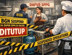 Ratusan Dapur MBG di Sulsel Disuspend karena Abaikan Standar Wajib