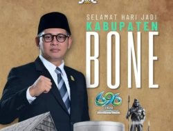 Hari Jadi Bone ke-696 Jadi Momentum, Supratman Perkuat Sinergi Pembangunan