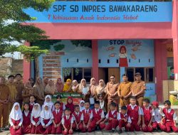 Keren! SDI Bawakaraeng Terima Bantuan Tempat Sampah dari DLH Makassar