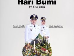 Peringati Hari Bumi, Pemkot Makassar Ajak Warga Gerak Bersama Jaga Lingkungan