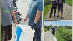 Kepala Desa Tellumpoccoe, Kepala Dusun Se-Tellumpoccoe, dan Sekcam Marusu Turun Langsung dalam Aksi Bersih-Bersih Jalan Palisi