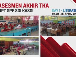 Asesmen Akhir TKA Hari Pertama di SDI Kassi Makassar: Literasi Jadi Pembuka Jalan Prestasi