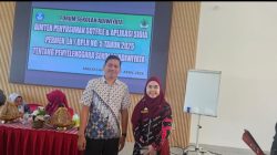 Kepala SDN Sangir dan Ketua Tim Adiwiyata Ikuti Bimtek Penyusunan Soft File & Aplikasi Sidia