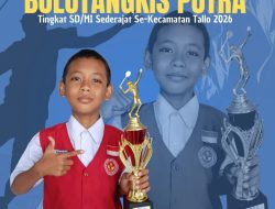 Siswa SDN Beroanging Makassar Raih Juara 1 Bulu Tangkis di O2SN Tingkat Kecamatan Tallo 2026