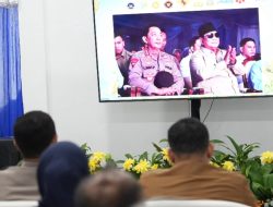 Wali Kota Makassar Ikuti Launching Daring 1.061 KKMP dan 166 SPPG Polri Oleh Presiden Prabowo