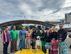 Elegan dalam Kuning-Hitam, Siswa SMPN 10 Makassar Meriahkan Hardiknas 2026 melalui Tarian Harmoni Nusantara