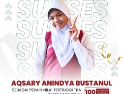 Selamat & Sukses! Siswa Kelas VI UPT SPF SDN Rappokalling 67/1 Raih Nilai Tertinggi TKA Tingkat Sekolah