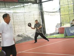 Wali Kota Makassar Buka dan Meriahkan di Turnamen Padel Purna Praja Sulsel
