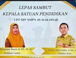 Serah Terima Jabatan Kepala SMP Negeri 48 Makassar: Momen Haru dan Semangat Baru untuk Pendidikan