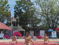 Gelar Pameran Seni, Siswa SMPN 13 Makassar Pentaskan Tarian Sara Lao Hingga Pameran Karya Rupa