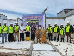 Peletakan Batu Pertama Pembangunan Gedung Kantor BBPSDMP Kominfo Makassar