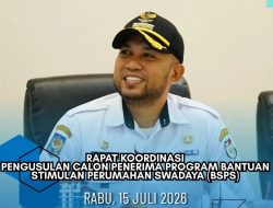 Camat Ujung Tanah Dampingi Sekda Makassar dalam Rakor Pengusulan Calon Penerima BSPS