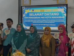 PKK Makassar Road to School ke SMPN 4: Tanamkan Mental “Stop Boros Pangan” dan Gaya Hidup Sejak Dini