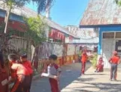 Semangat Gotong Royong Mengalir di SDI Batua I, Siswa dan Guru Kompak Bersihkan Sekolah Usai Olahraga Pagi
