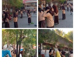 Kerja Bakti Setiap Sabtu, SD Inpres Sambung Jawa III Makassar Ciptakan Sekolah Bersih dan Nyaman