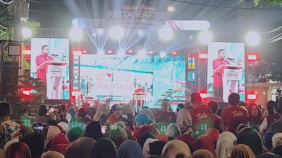 Wali Kota Makassar Hadiri Pesta Rakyat Kecamatan Tallo 2026, Tekankan Kebersihan, Air Bersih, dan Keamanan